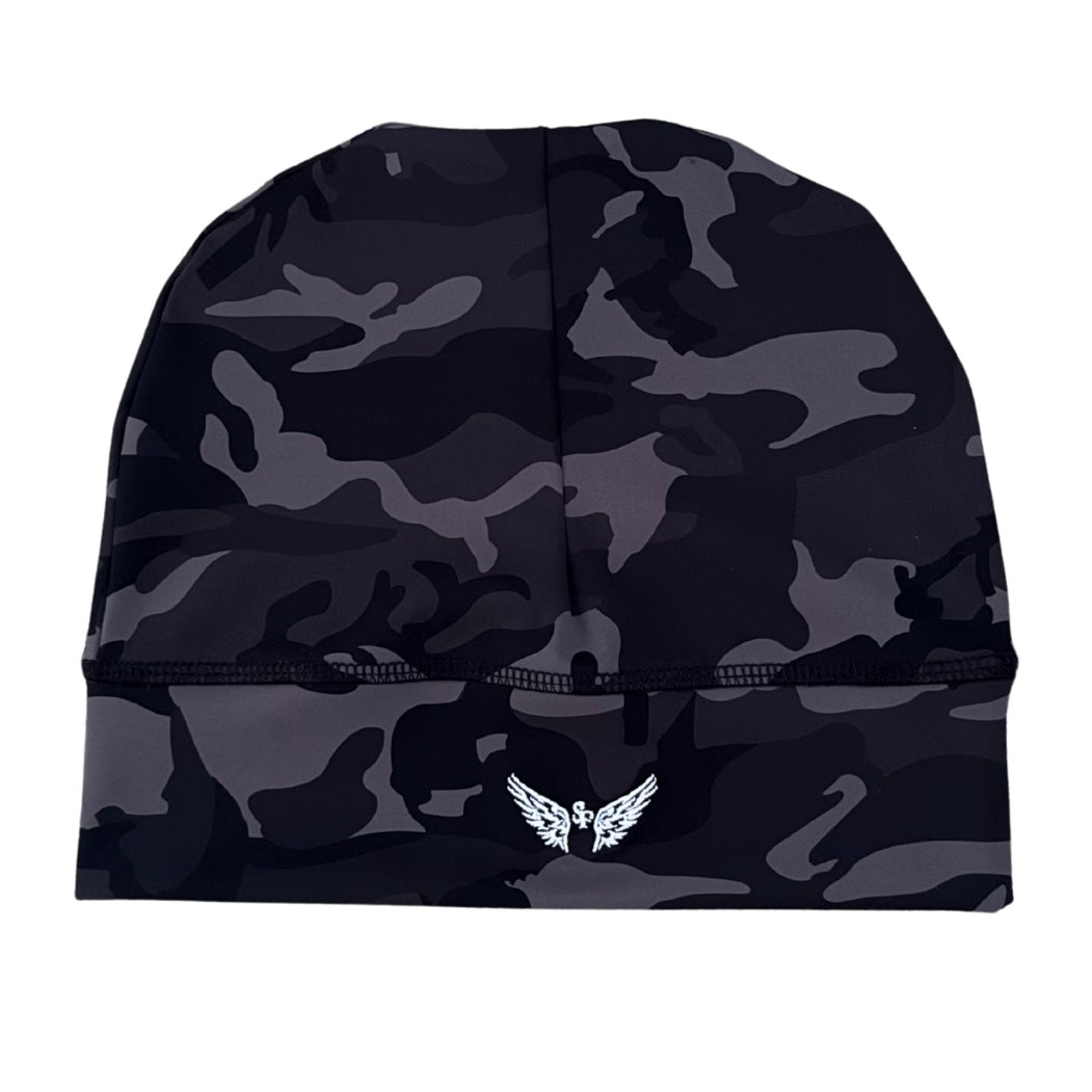 FANTASY SUPPLY CAMO SKULL CAP - BLACK