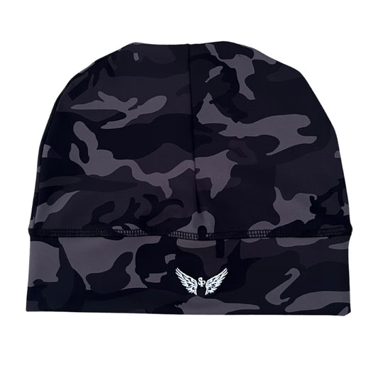 FANTASY SUPPLY CAMO SKULL CAP - BLACK