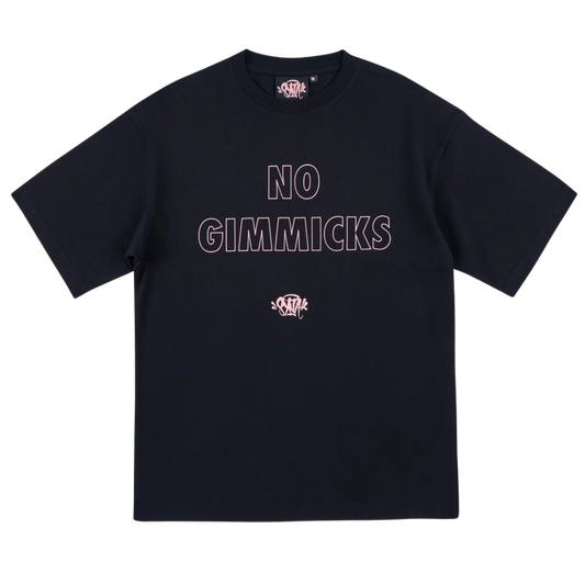 SYNA ‘NO GIMMICKS’ TEE - BLACK