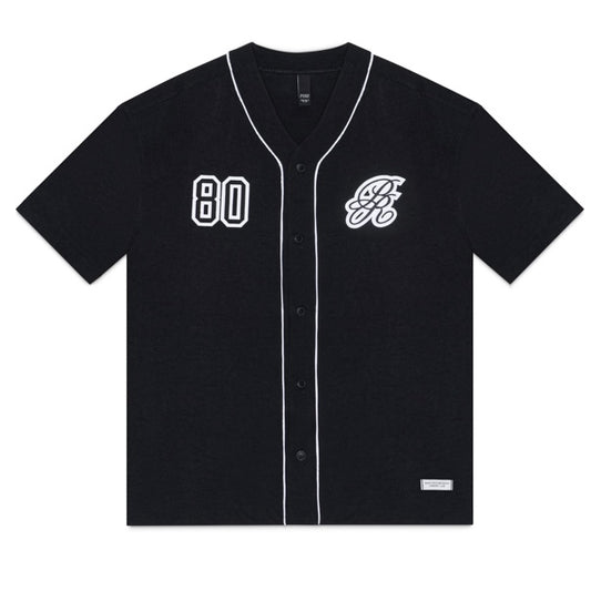 PURE DOPAMINE BASEBALL JERSEY - BLACK