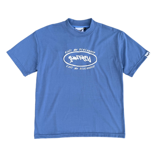 CALL ME VISIONARY - LIGHT BLUE TEE