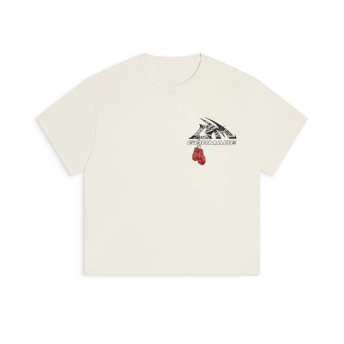 GODMADE WRAPPED TEE - WHITE