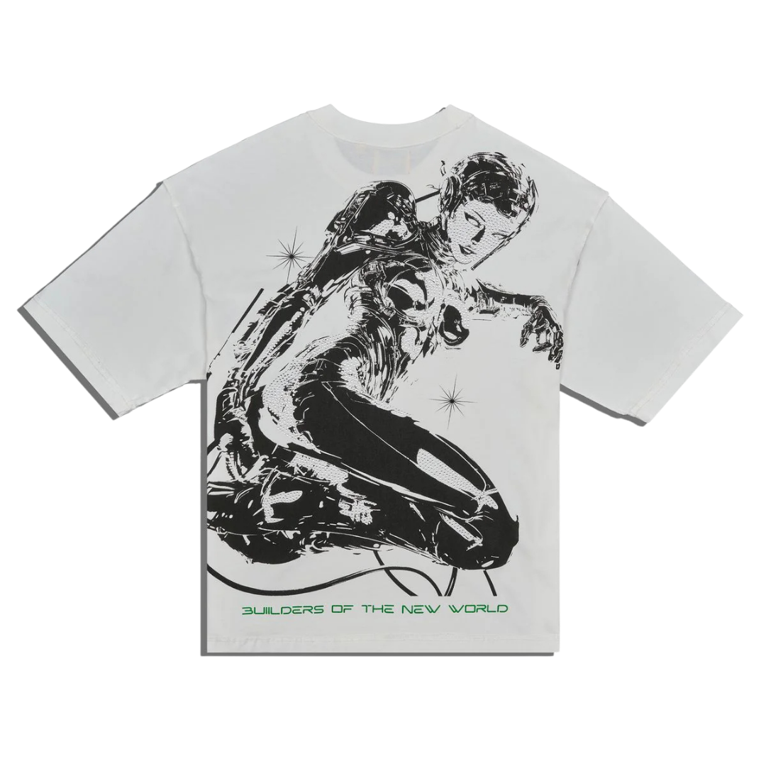 GFTD LA NEW WORLD TEE - WHITE