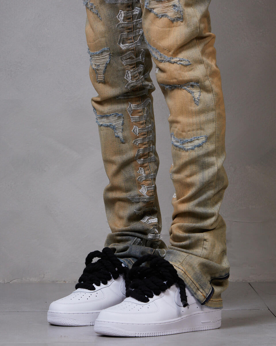 NOAH DIRTY - CONVERTIBLE JEANS