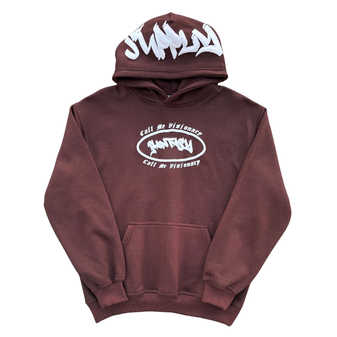 CALL ME VISIONARY VOL. 2 - BROWN HOODIE