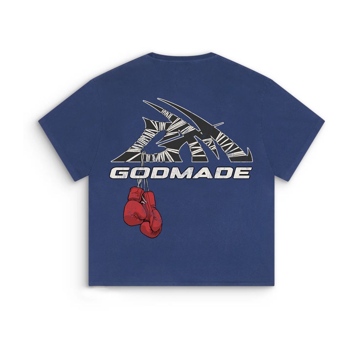 GODMADE WRAPPED TEE - BLUE