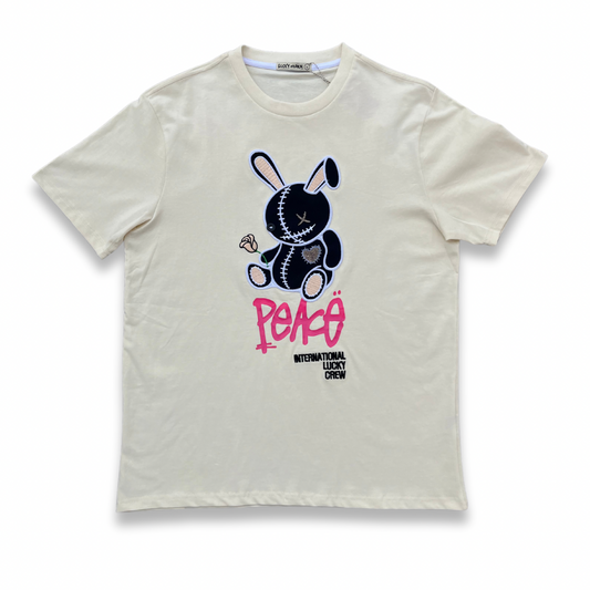 OFF WHITE "PEACE" OVERSIZED TEE