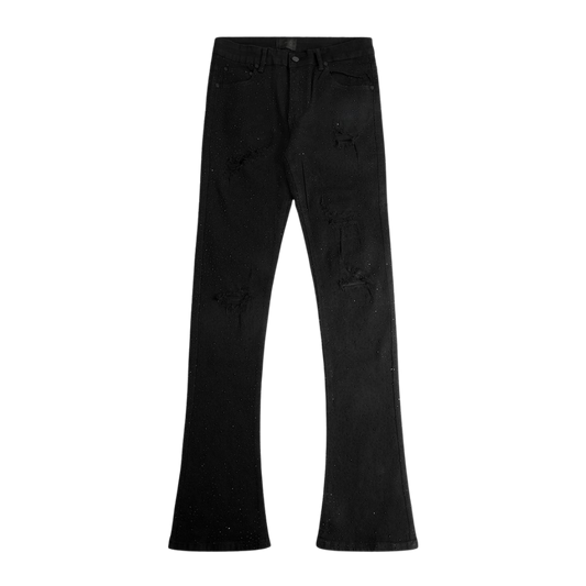 SUPPLY ROYAL FLARE JEANS - BLACK