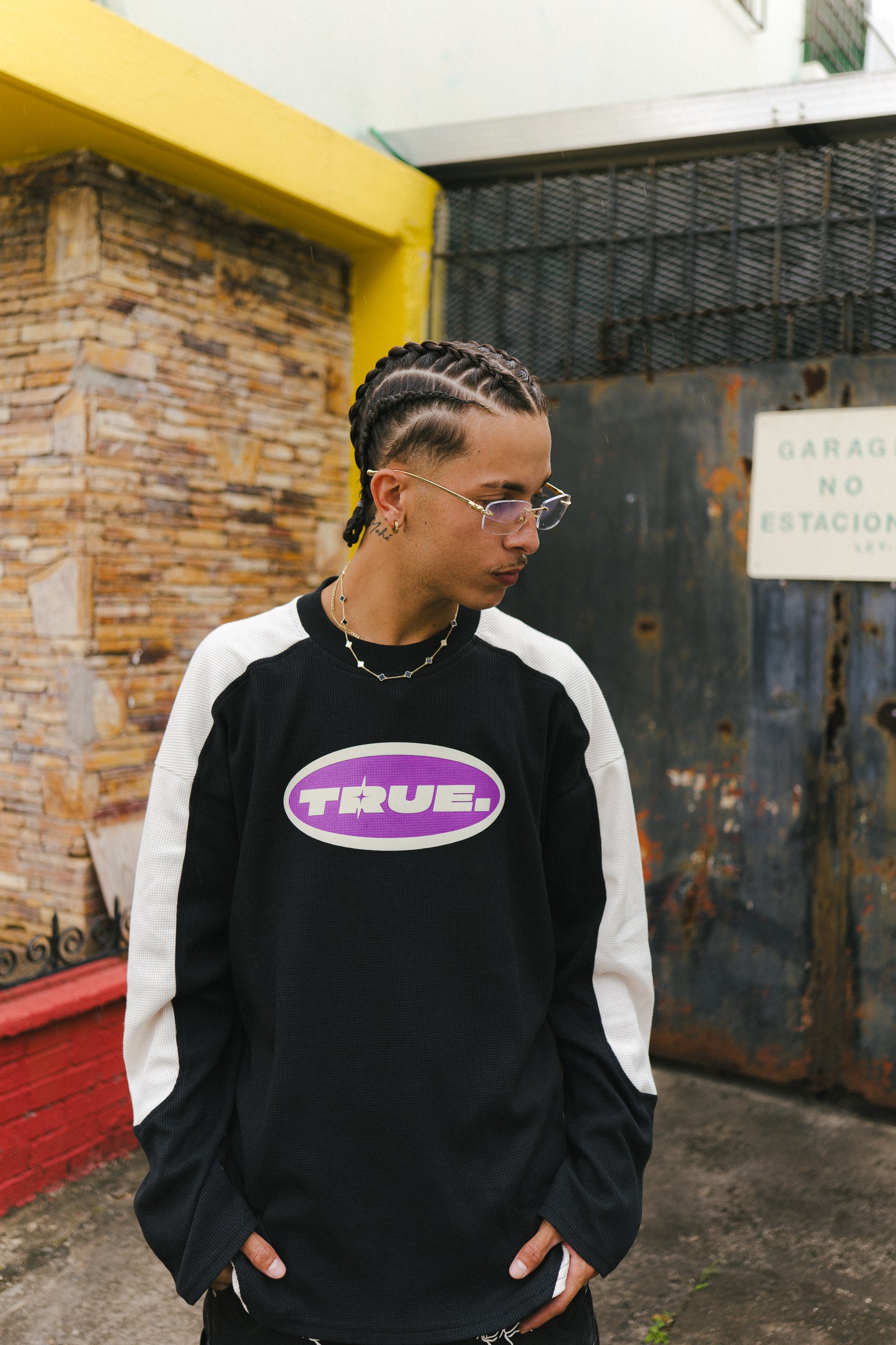 TRUE WAFFER TEE - BLACK