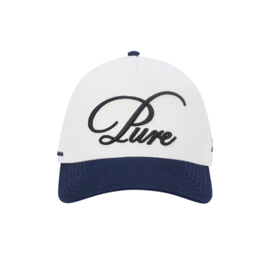 PURE DOPAMINE CAP - WHITE/NAVY