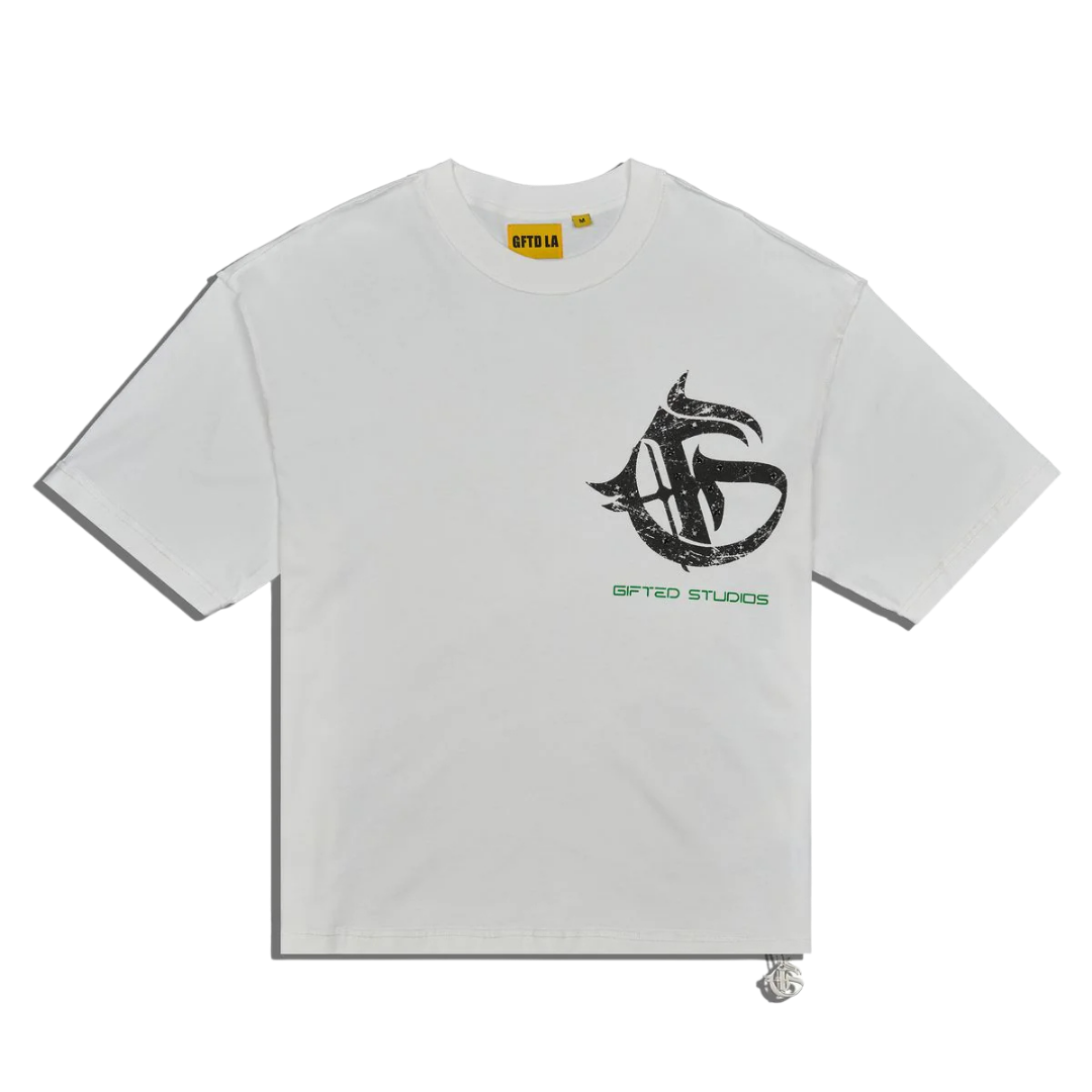 GFTD LA NEW WORLD TEE - WHITE