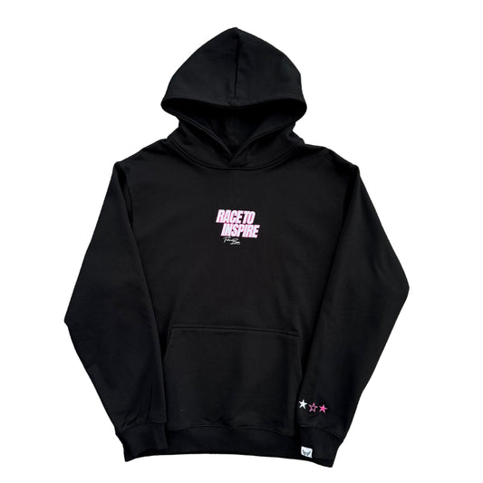 ‘RACE TO INSPIRE’ BLACK HOODIE