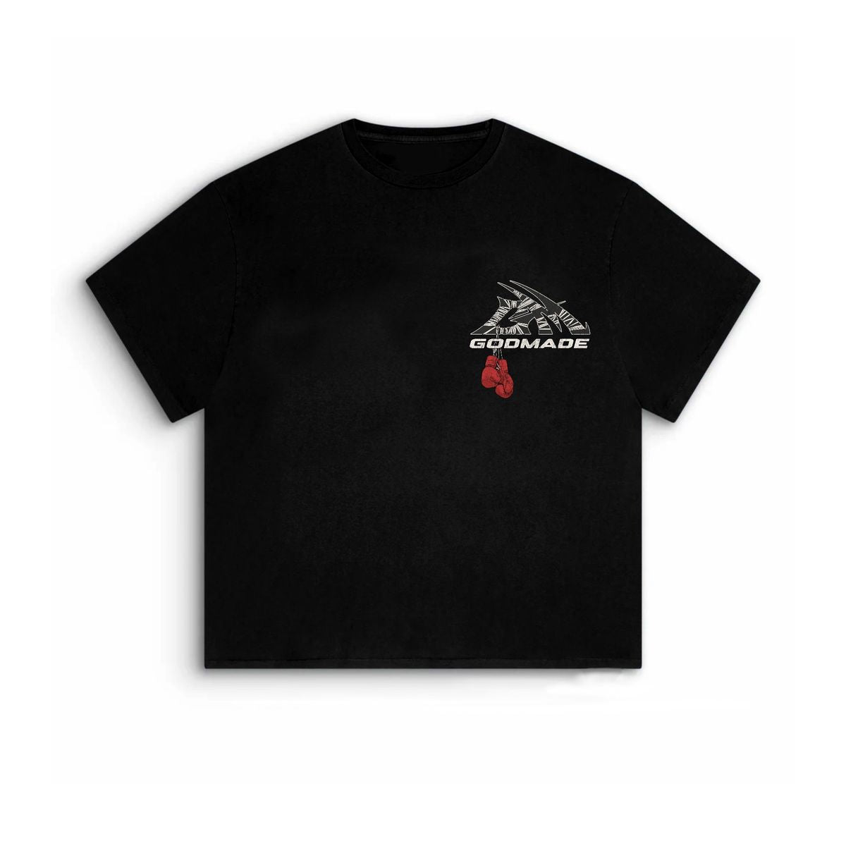 GODMADE WRAPPED TEE - BLACK