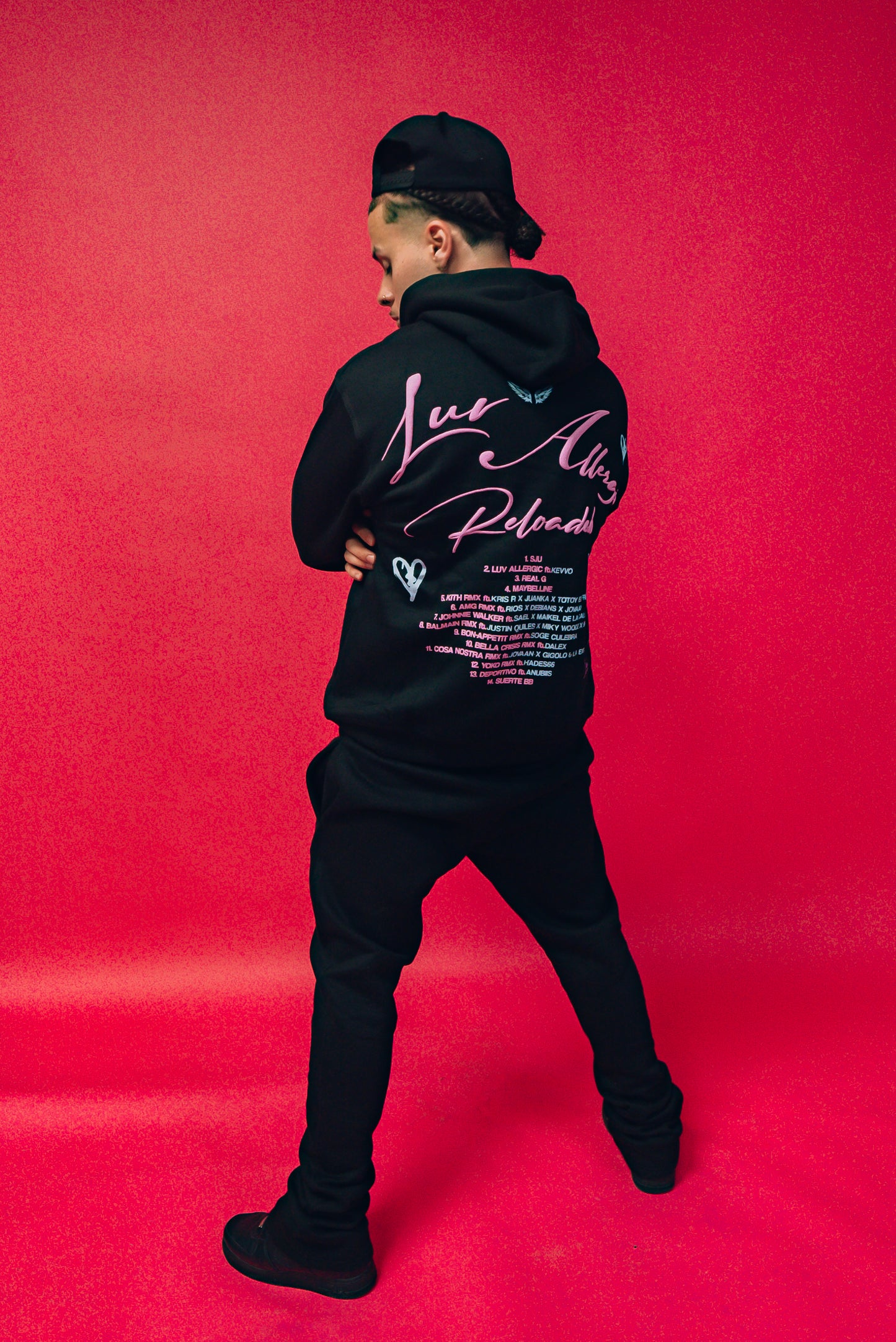 REMERS x FANTASY SUPPLY HOODIE - BLACK