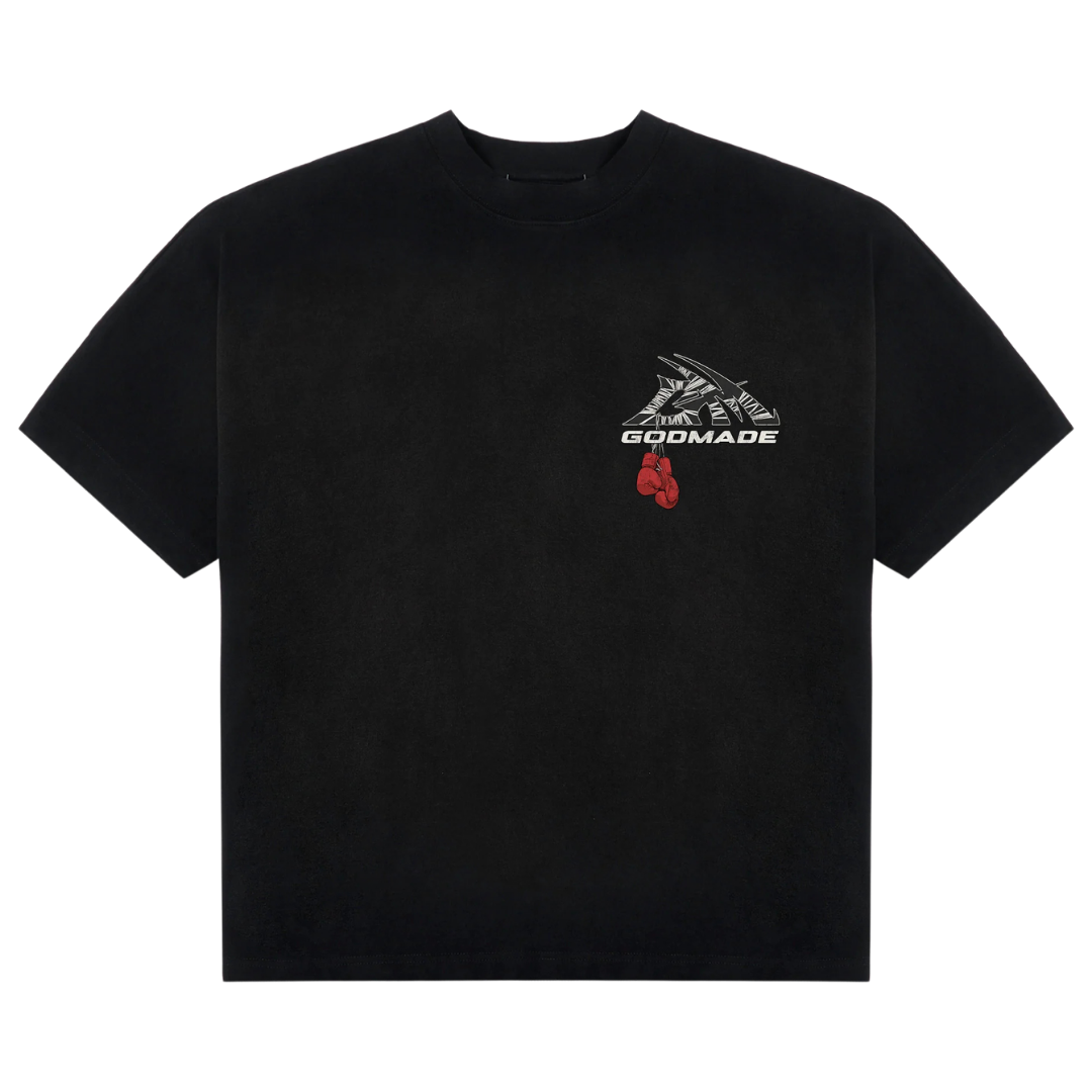 GODMADE WRAPPED TEE - BLACK