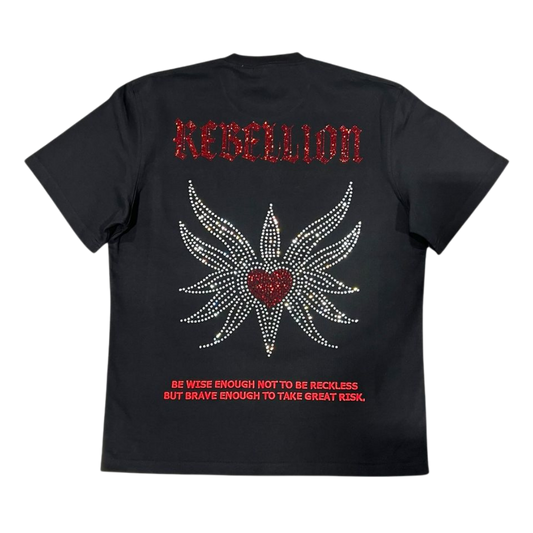 REELISTIK REBELLION TEE - BLACK