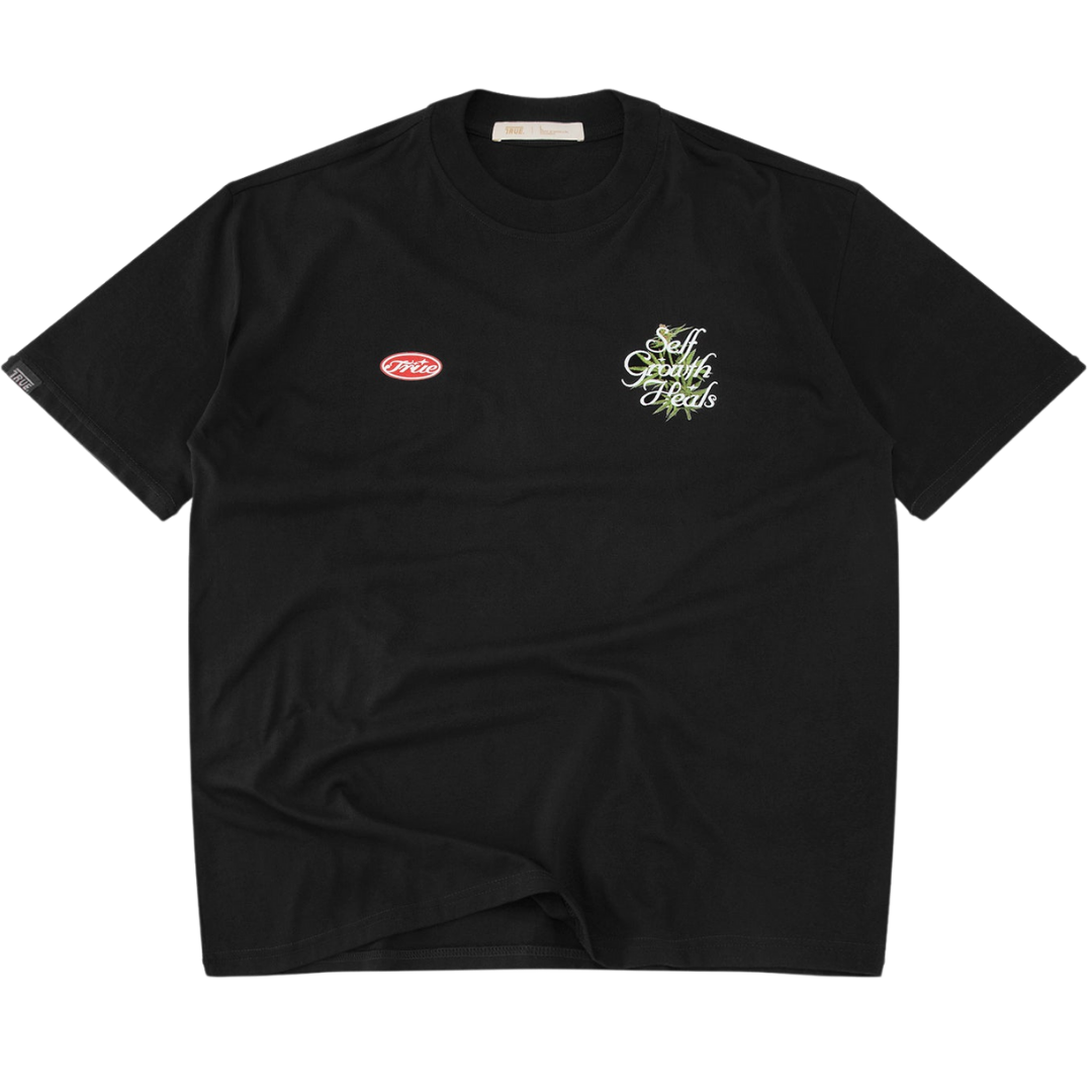 TRUE SELF GROWTH TEE - BLACK