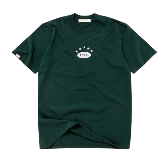 TRUE STAR TEE - PINE GREEN