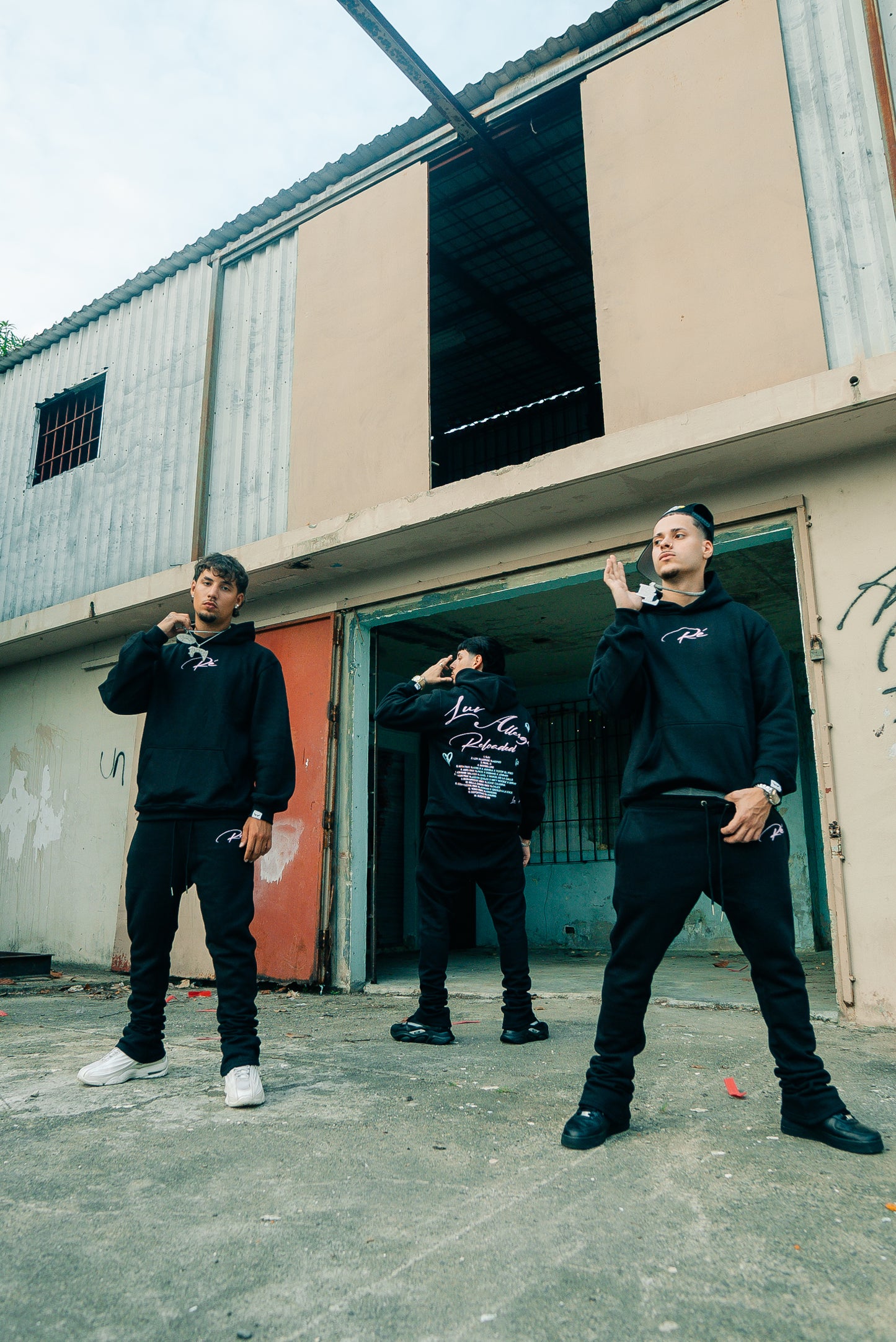 REMERS x FANTASY SUPPLY HOODIE - BLACK