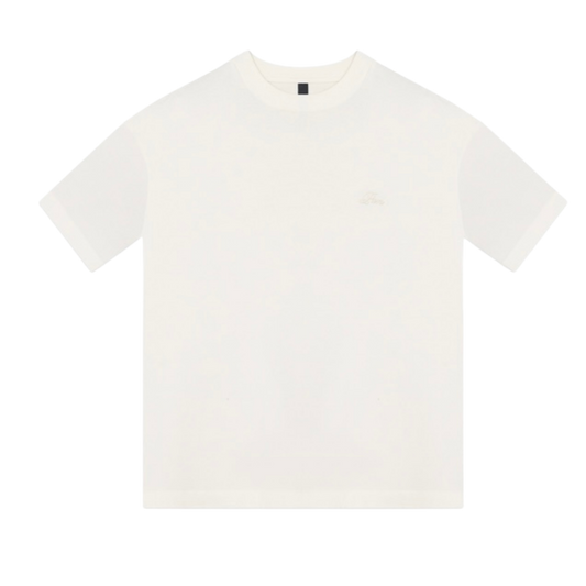 PURE DOPAMINE BOXY FIT TEE - CREAM