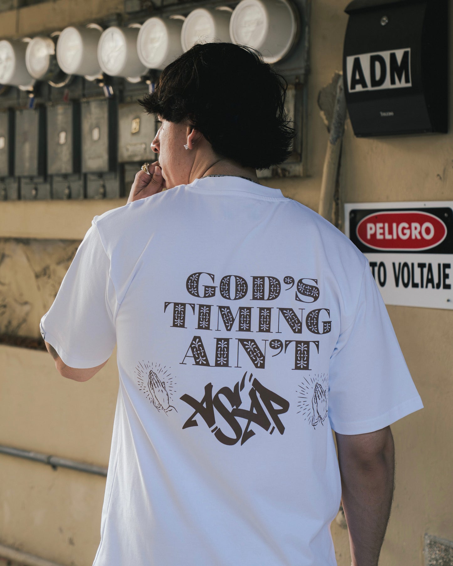 FANTASY SUPPLY GOD’S TIMING TEE - WHITE