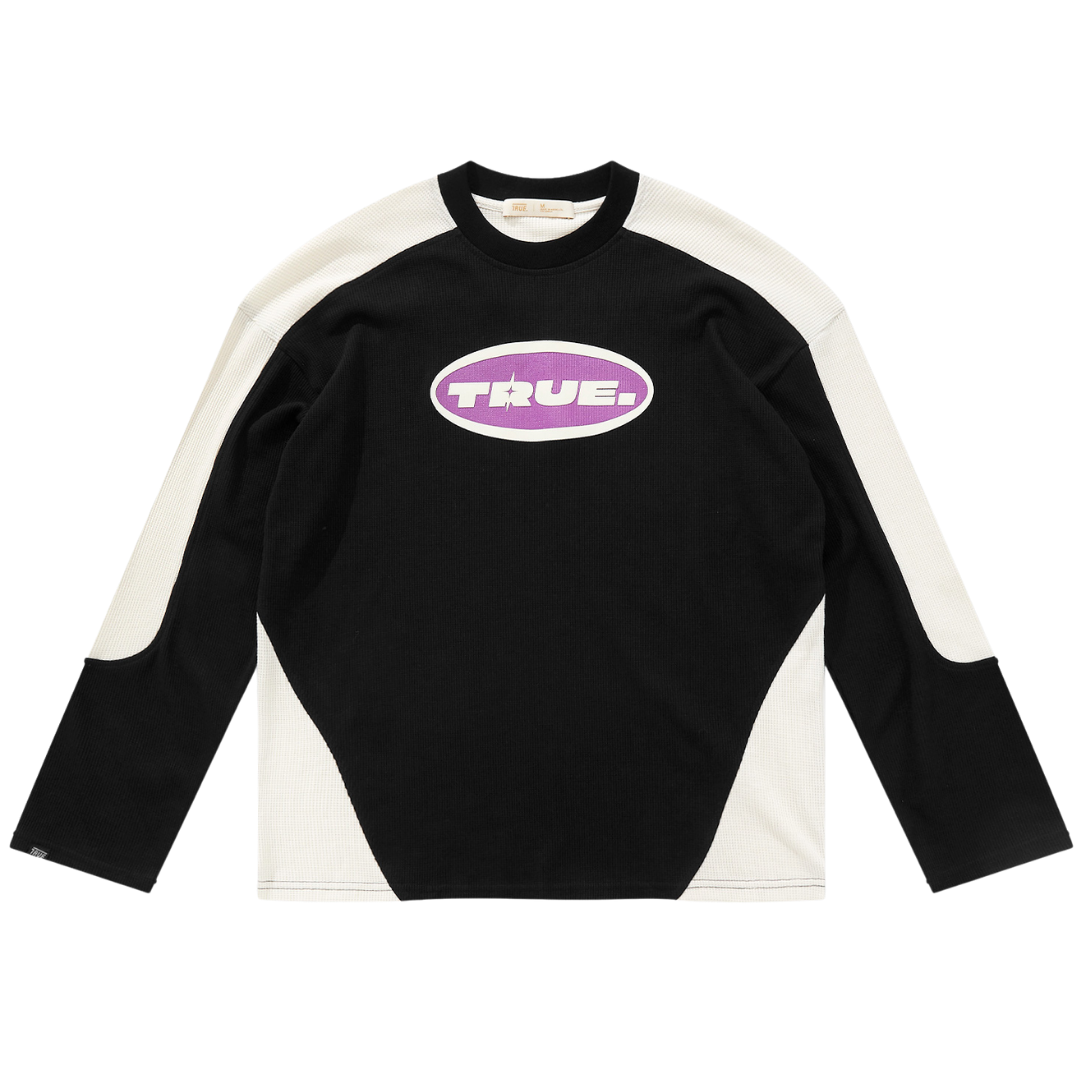TRUE WAFFER TEE - BLACK