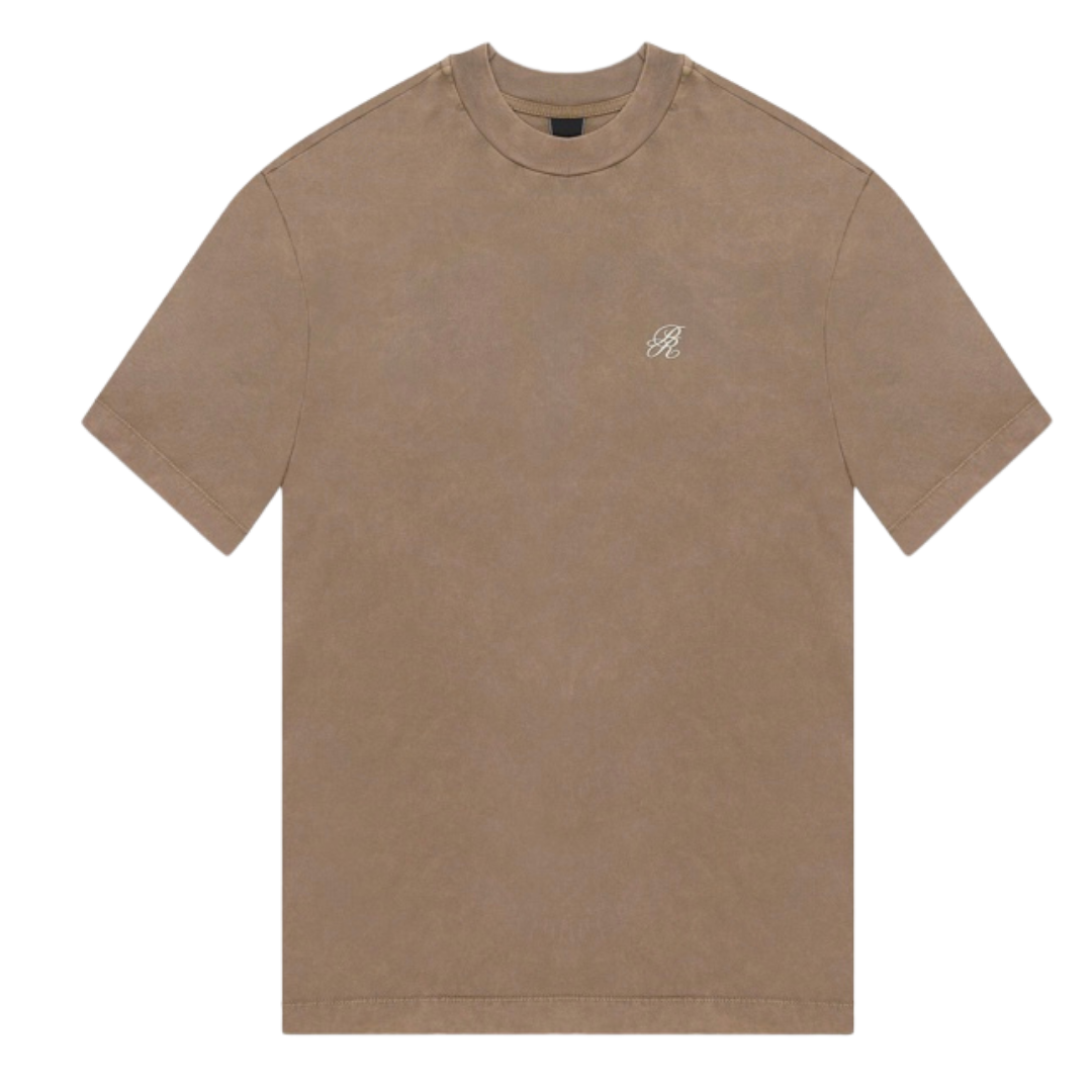 PURE CLASSIC TEE - BROWN