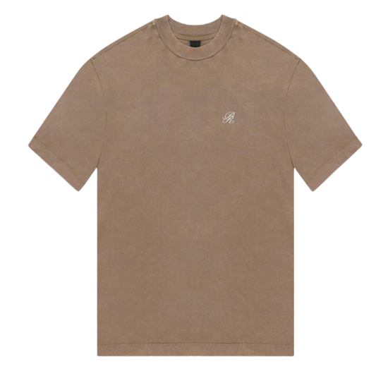 PURE CLASSIC TEE - BROWN