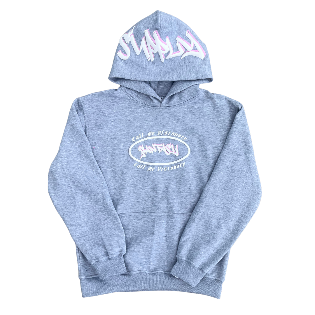 CALL ME VISIONARY - GREY HOODIE