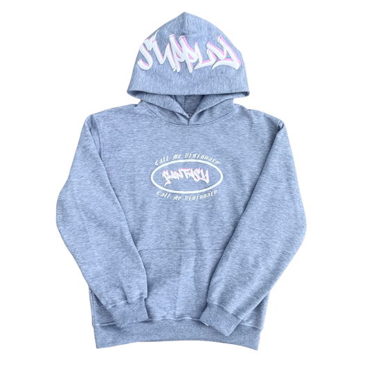 CALL ME VISIONARY - GREY HOODIE