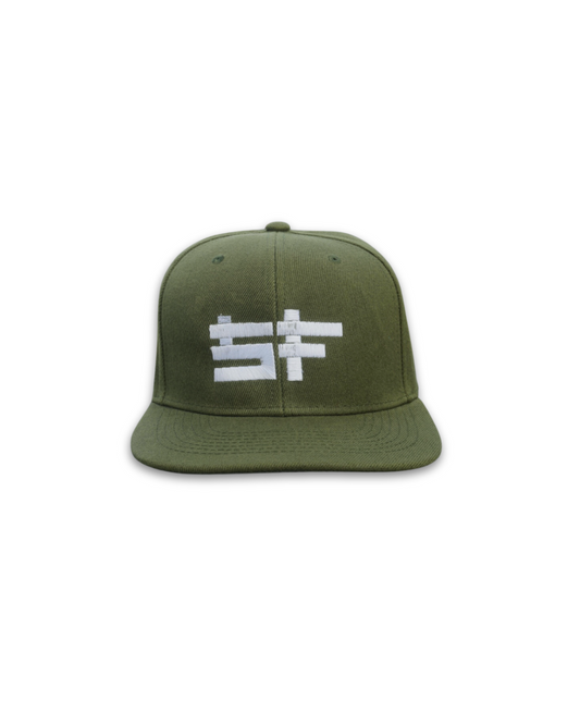 Olive Street "SF" Snapback Cap