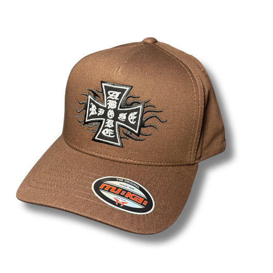 RISE ABOVE SNAPBACK - BROWN