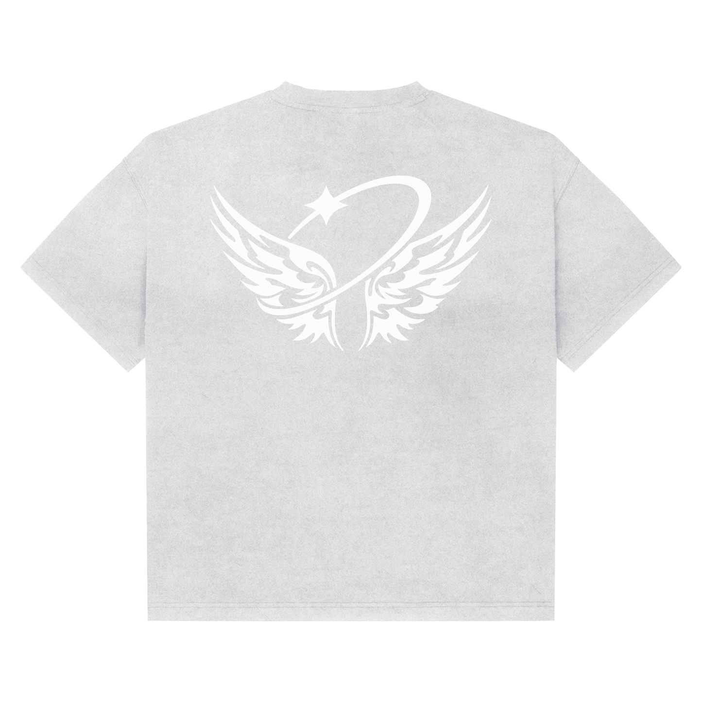 FANTASY SUPPLY WINGS TEE - HEATHER GREY