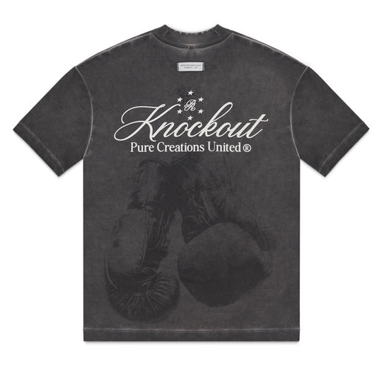 PURE K.O. TEE - GRAY