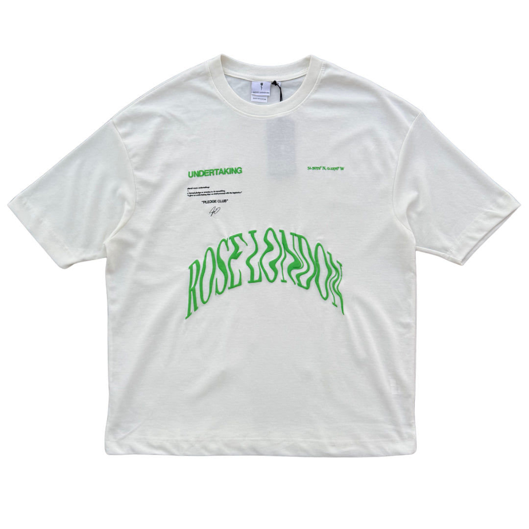 ROSE LNDN ARCH TEE - OFF WHITE
