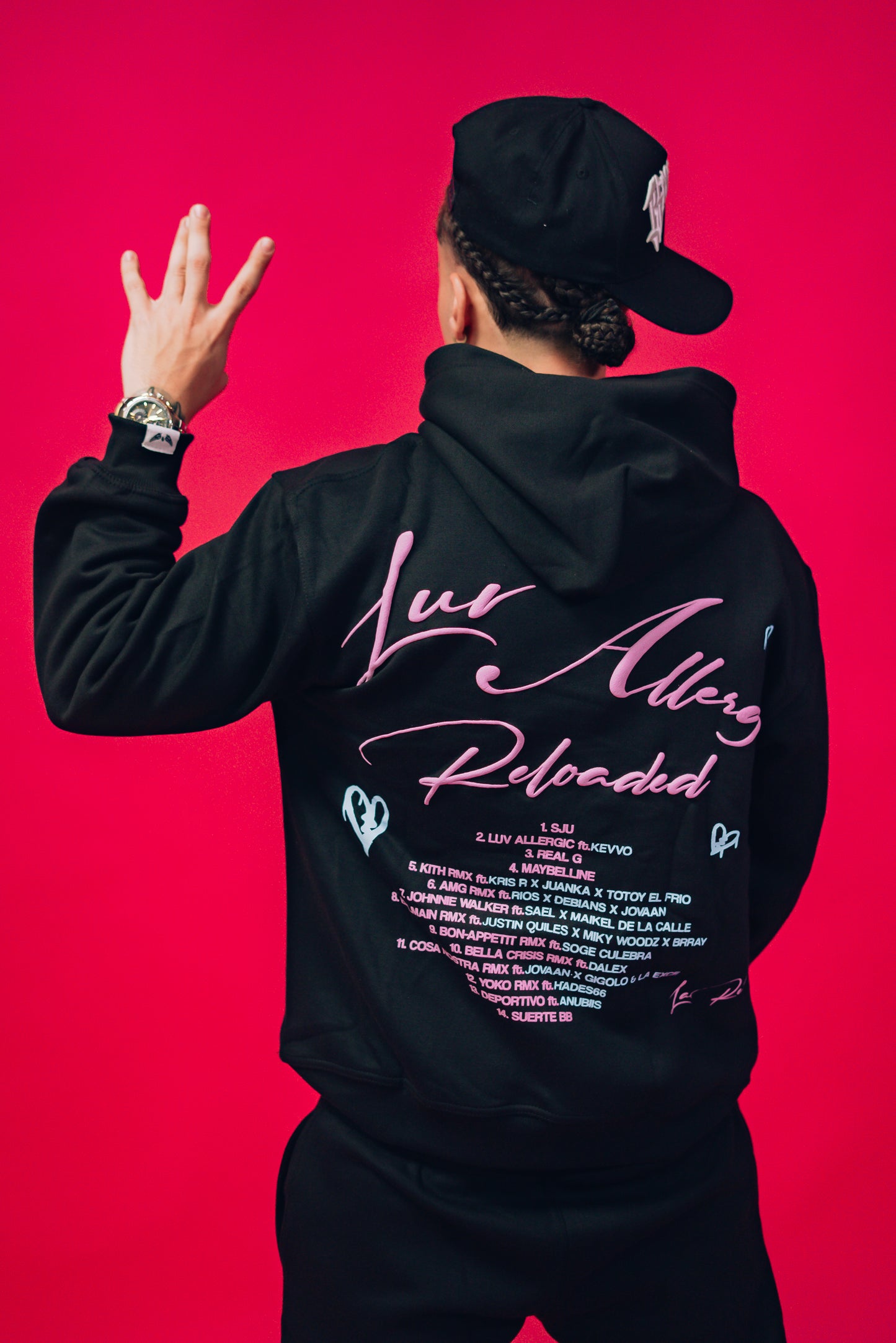 REMERS x FANTASY SUPPLY HOODIE - BLACK