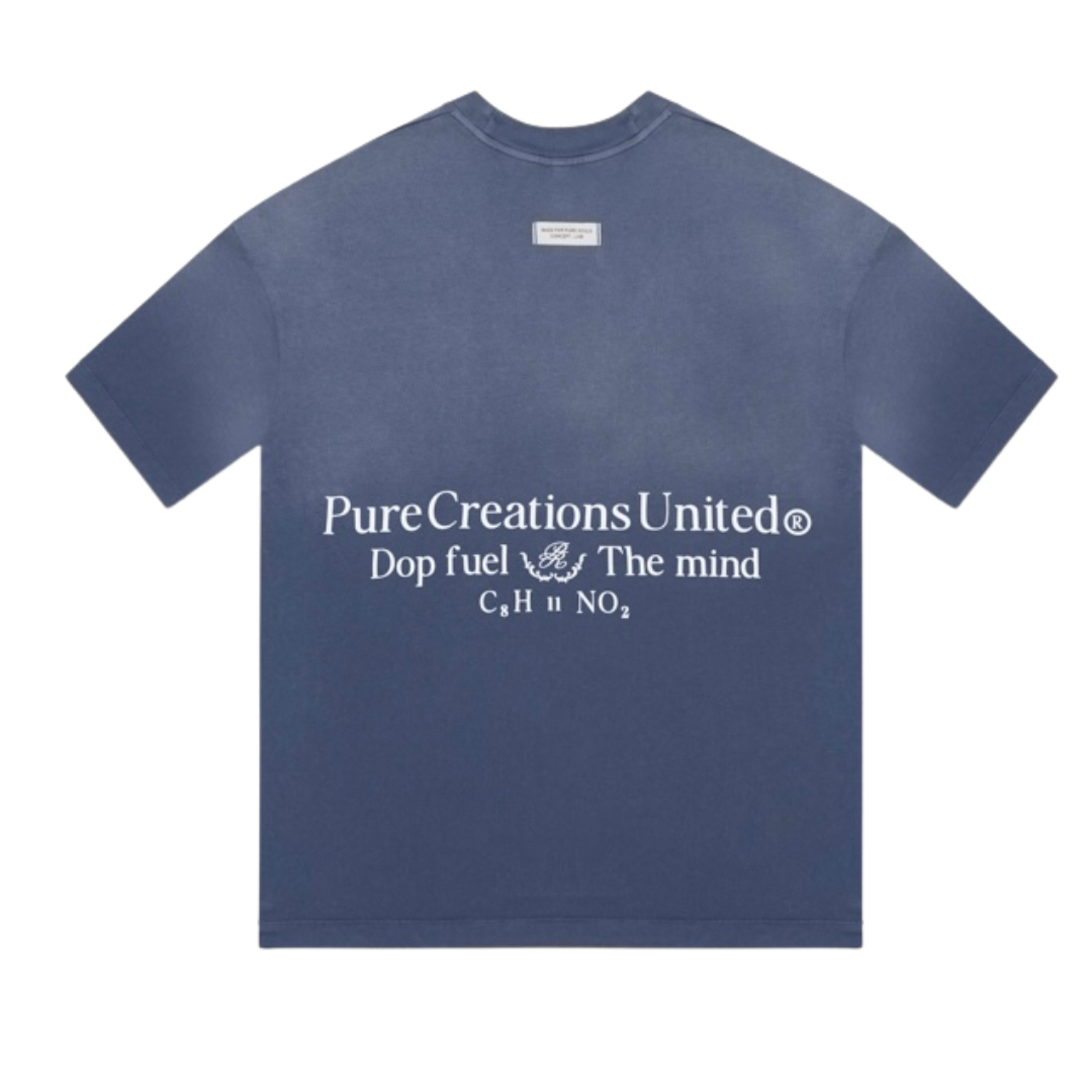 PURE DOPAMINE TEE - BLUE