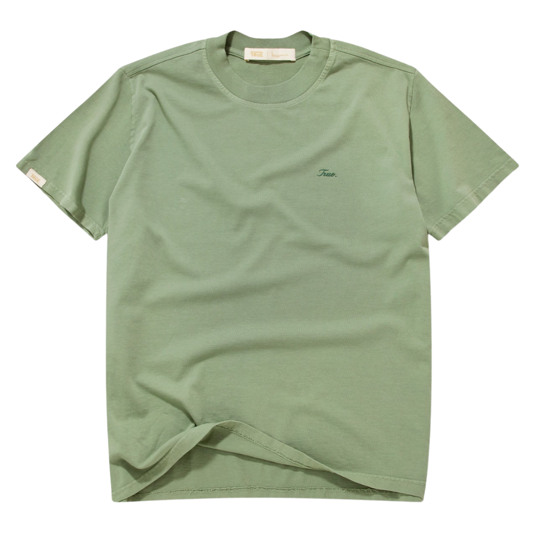 TRUE SIGNATURE TEE - PISTACHIO GREEN