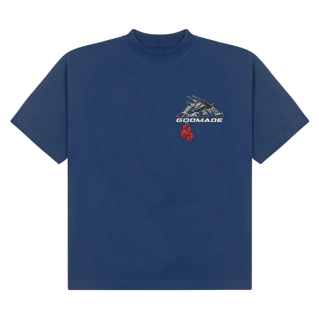 GODMADE WRAPPED TEE - BLUE