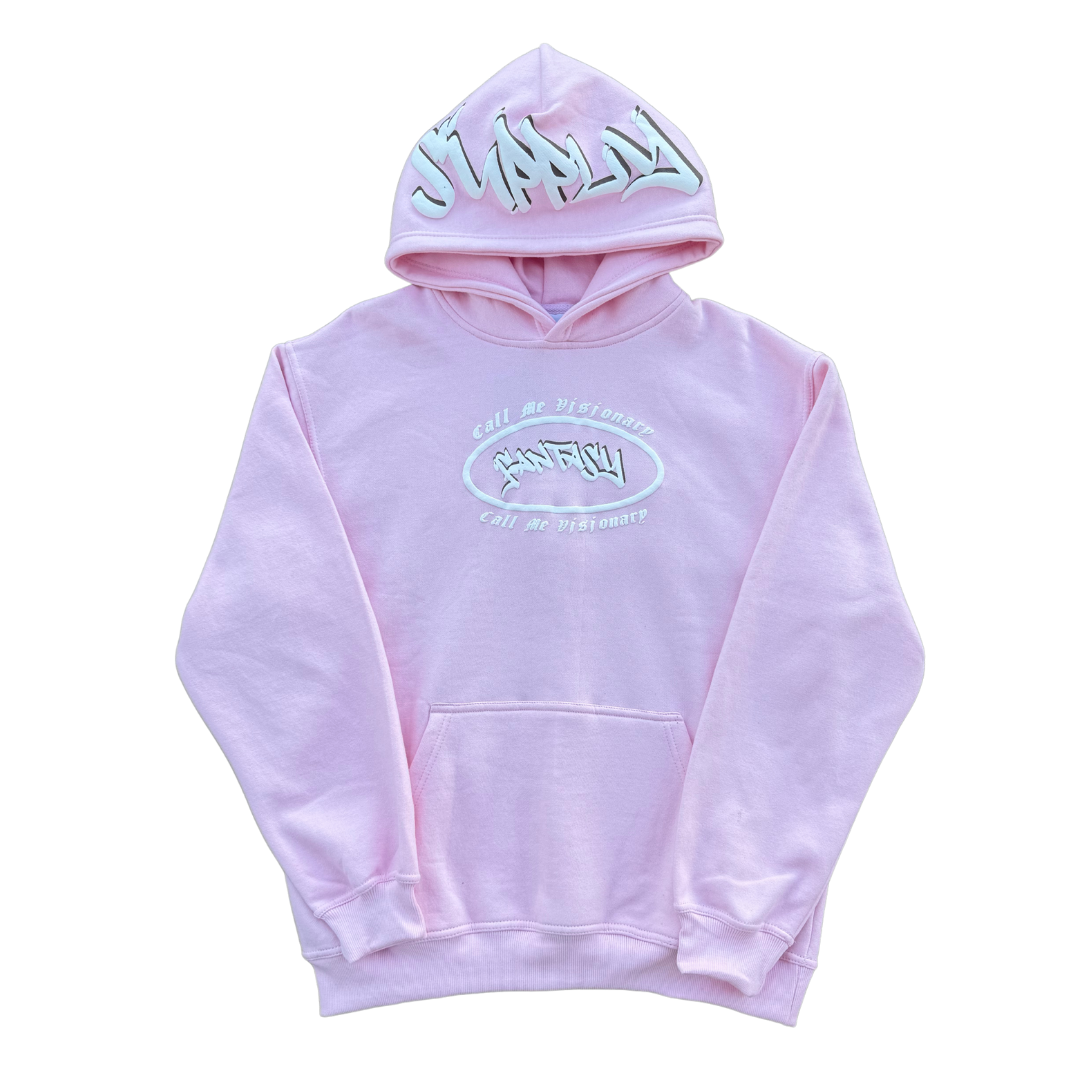 CALL ME VISIONARY VOL. 2 - PINK HOODIE