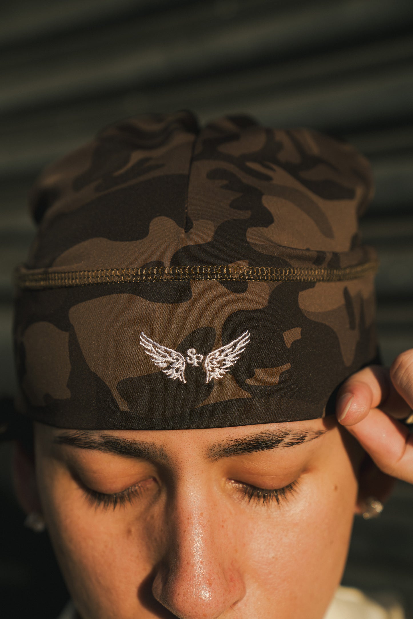 FANTASY SUPPLY CAMO SKULL CAP - BROWN