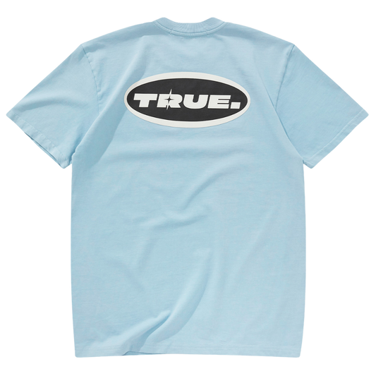 TRUE MOONLIGHT TEE - PASTEL BLUE
