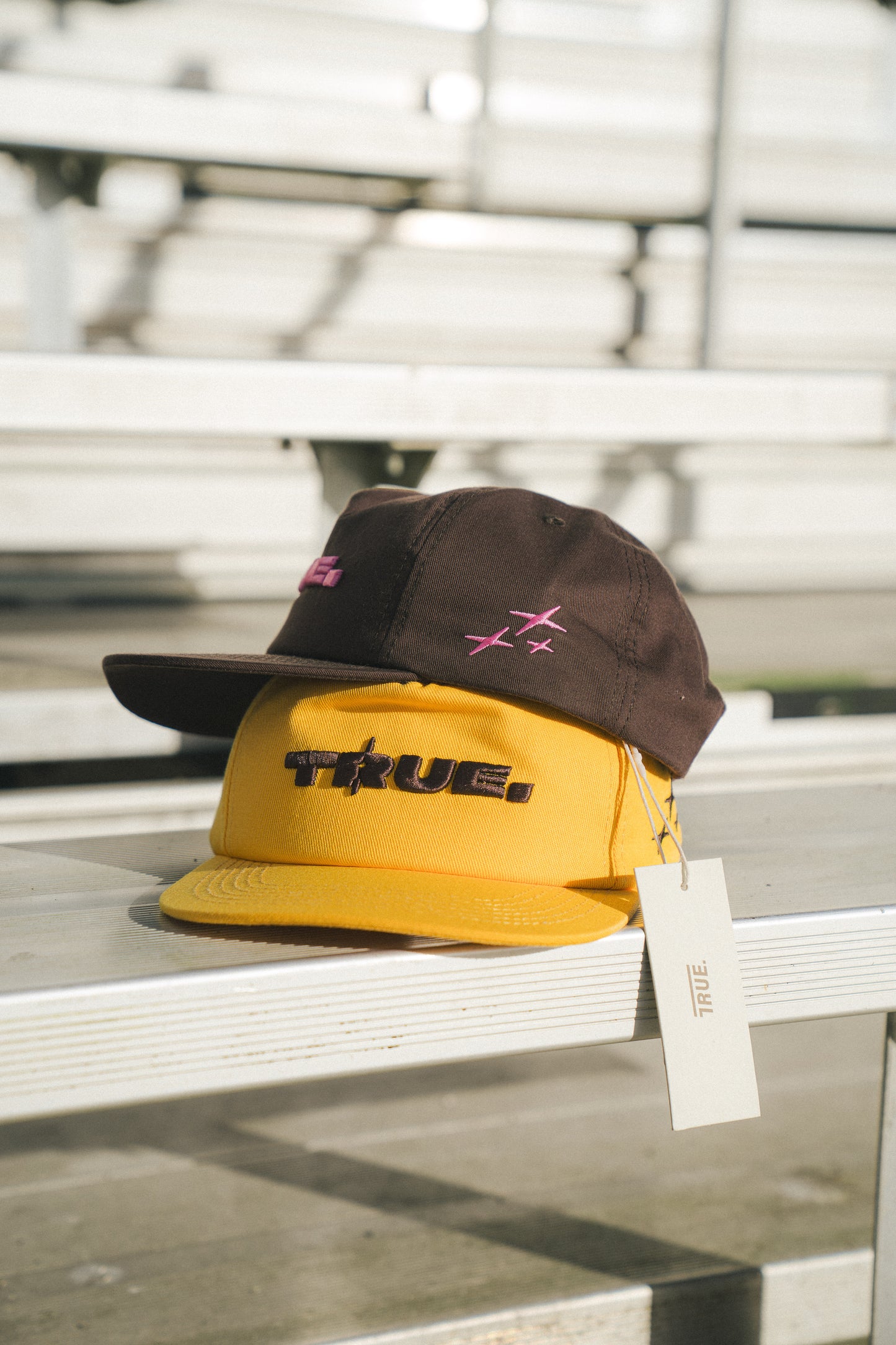 TRUE GOLFER CAP - YELLOW