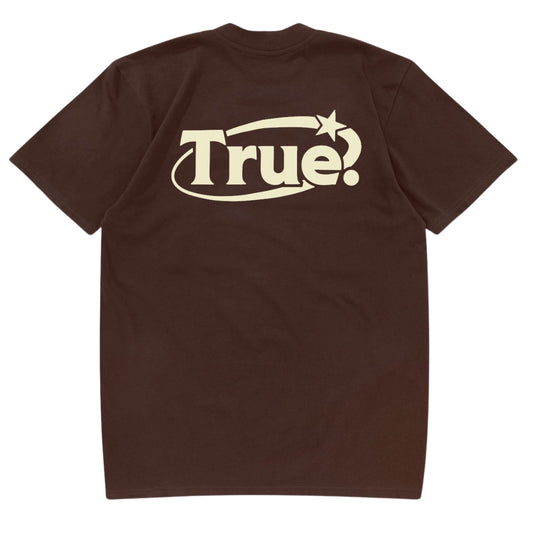 TRUE STAR TEE - BROWN/BEIGE