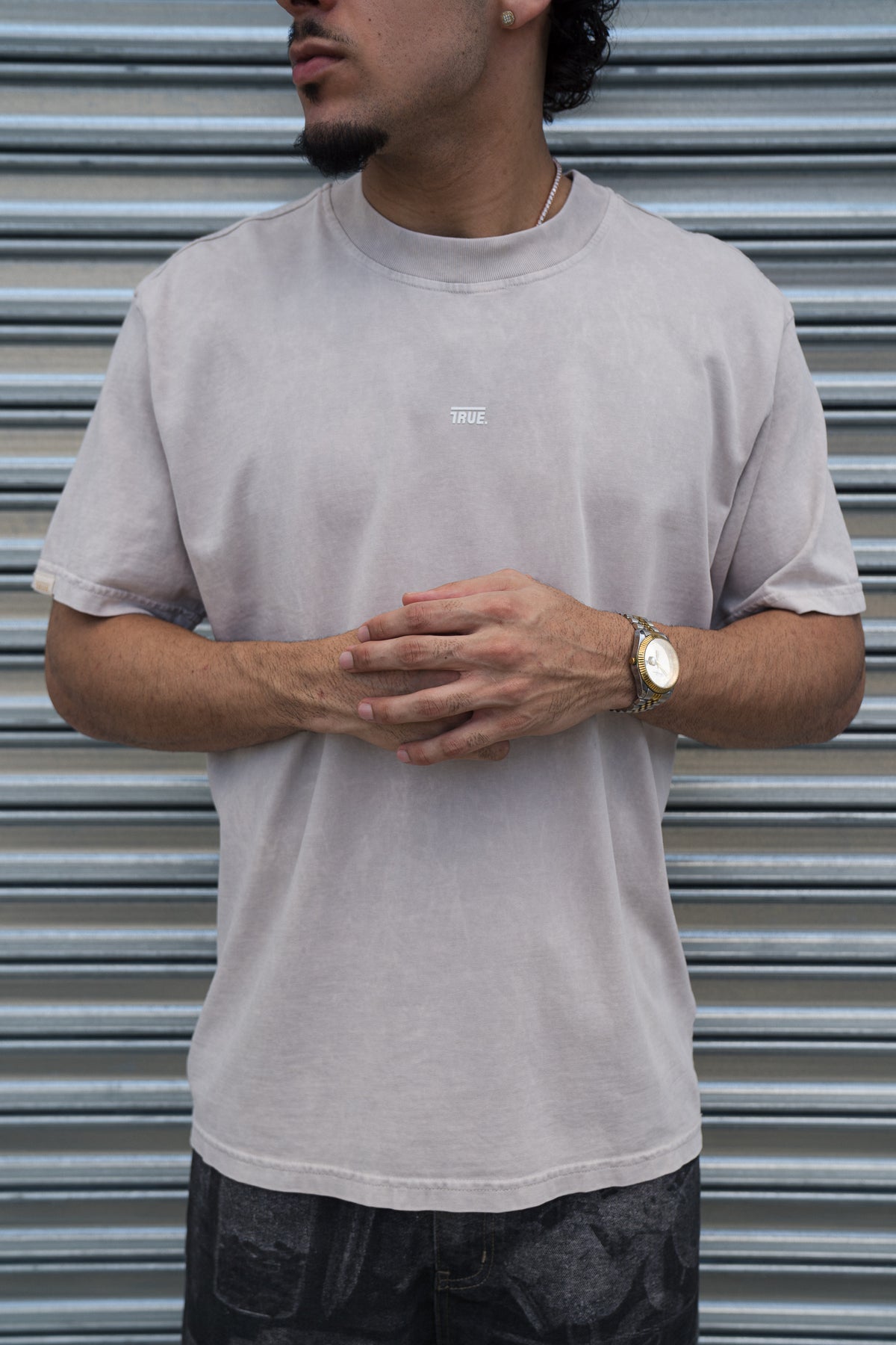 TRUE CLASSIC TEE - WASHED GRAY