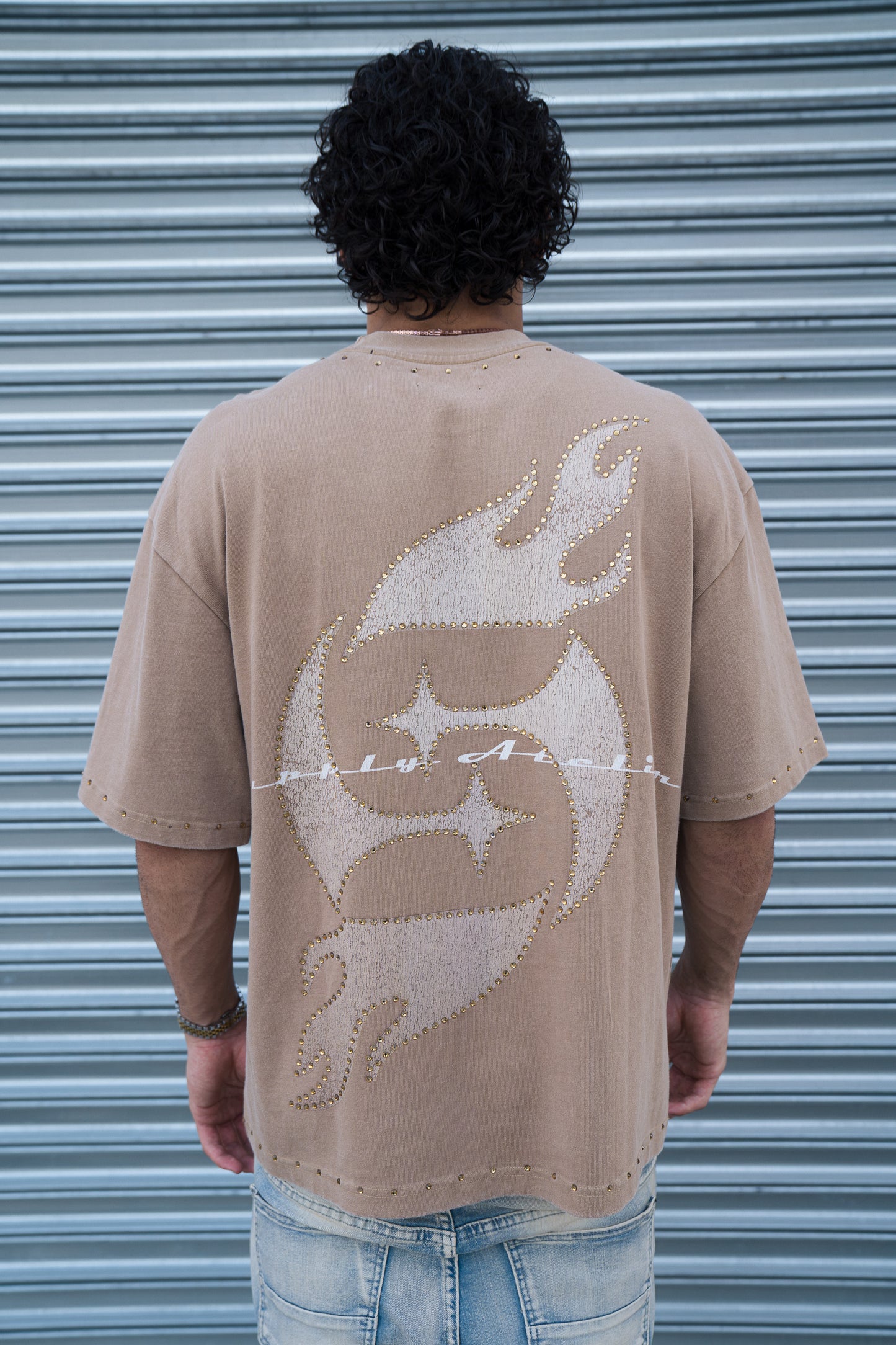 SUPPLY PRAYER TEE - BEIGE