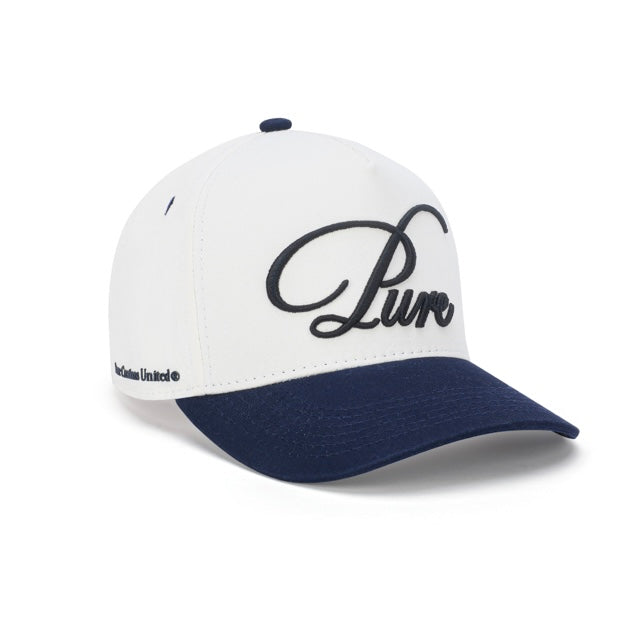 PURE DOPAMINE CAP - WHITE/NAVY
