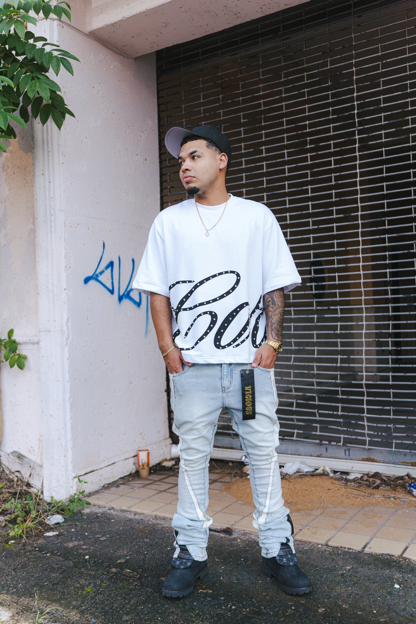 VICIOUS STACK DENIM - LIGHT BLUE