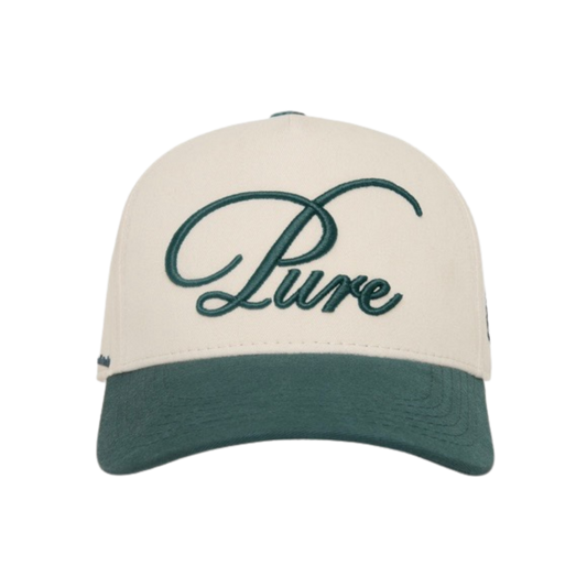 PURE MOCLAIR CAP - CREAM/GREEN