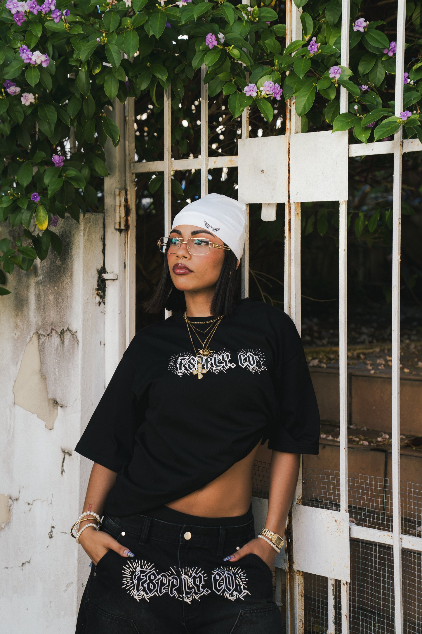FANTASY SUPPLY SKULL CAP - WHITE